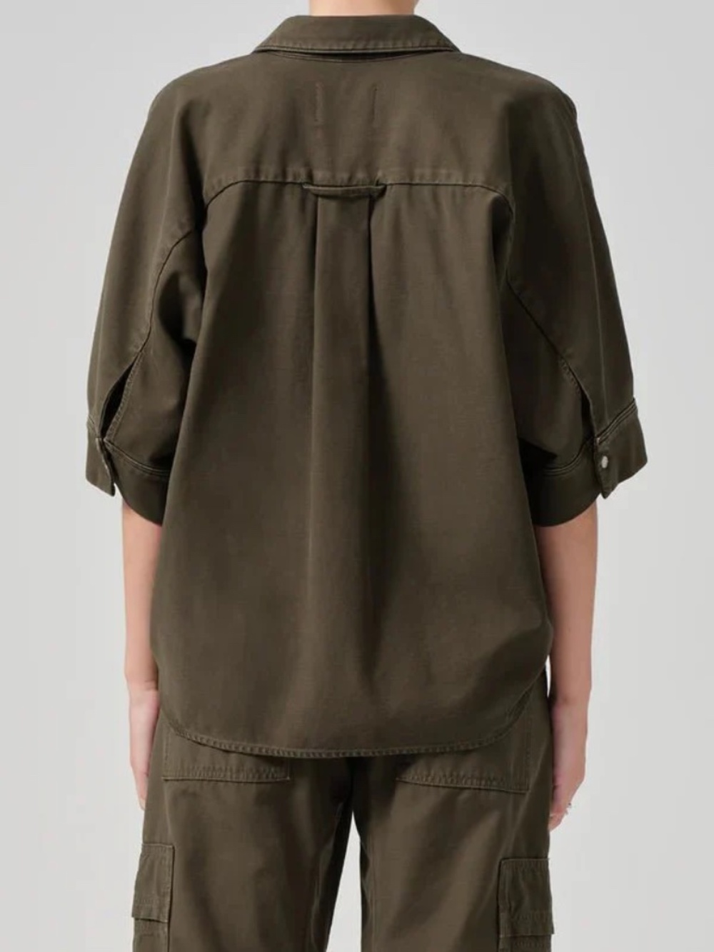 Citizens of Humanity Claire Origami Shirt in Costes in XS - Picture 3 of 8